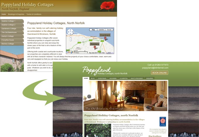 New Website for Poppyland