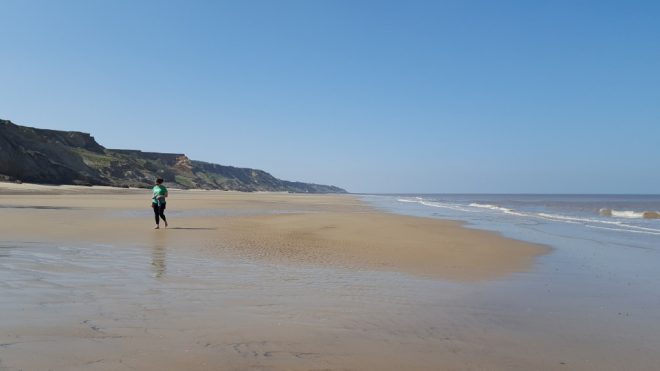 Overstrand beach