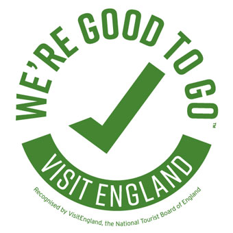 We're good to go logo -England